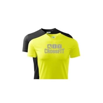 CROSSFIT koszulka termoaktywna 9 Żółta lub Czarna, Męska | Damska